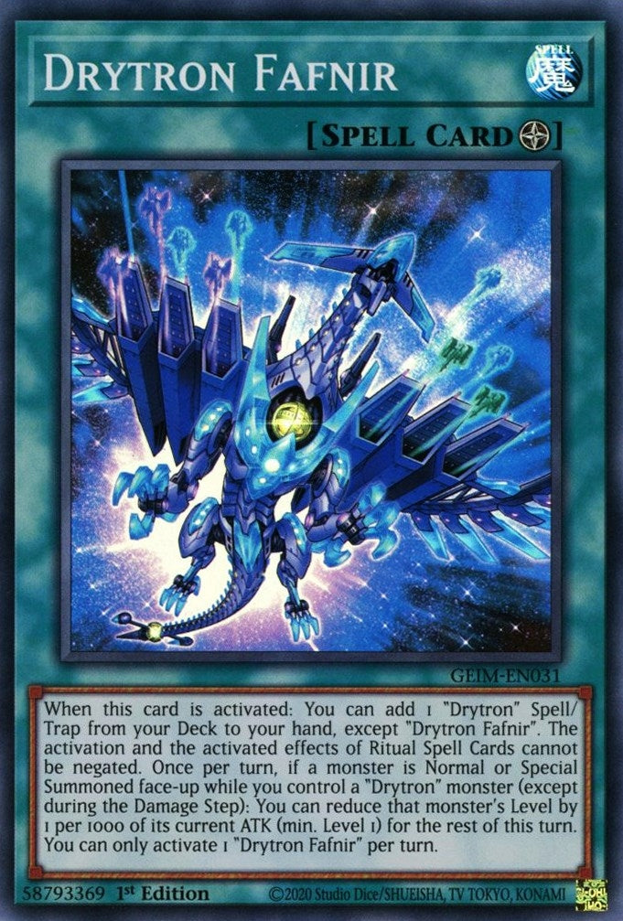 Drytron Fafnir (31) (GEIM) - YuGiOh Single