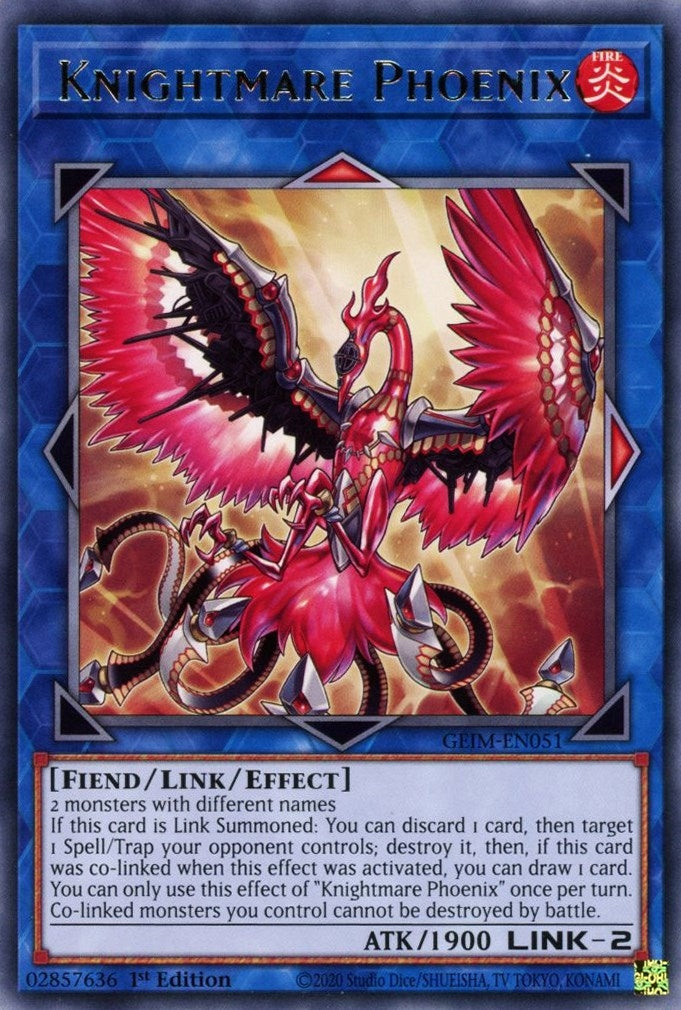 Knightmare Phoenix (51) (GEIM) - YuGiOh Single