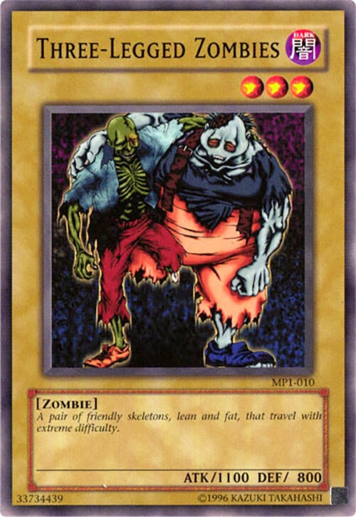 Three-Legged Zombies (1010) - YuGiOh Single