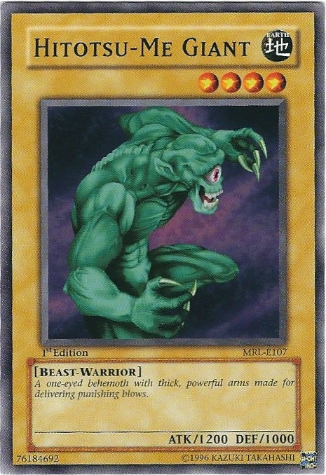 Hitotsu-Me Giant (107) (MRL-EN) - YuGiOh Single