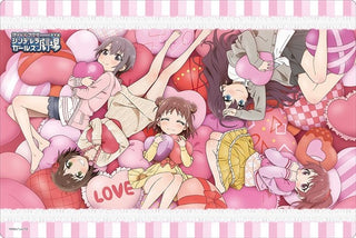 Bushiroad Rubber Mat Collection Vol.560: The IDOLM@STER Gekijou - Shiki Yuuki Noriko Miku & Atsumi (560) - Playmats