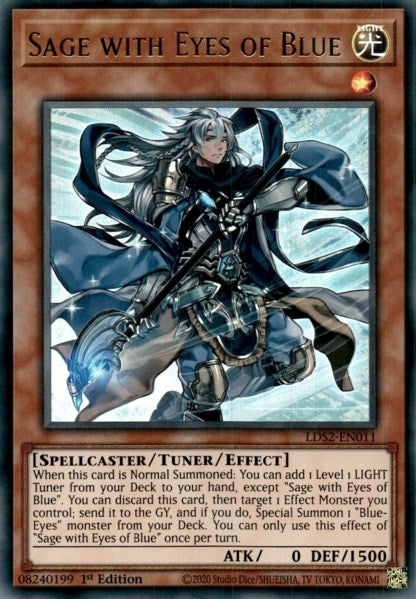 Sage with Eyes of Blue (2011) (LDS2) - YuGiOh Single