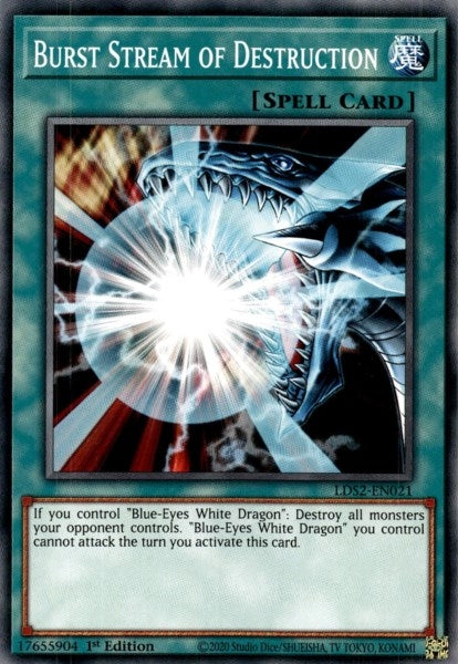 Burst Stream of Destruction (2021) (LDS2) - YuGiOh Single