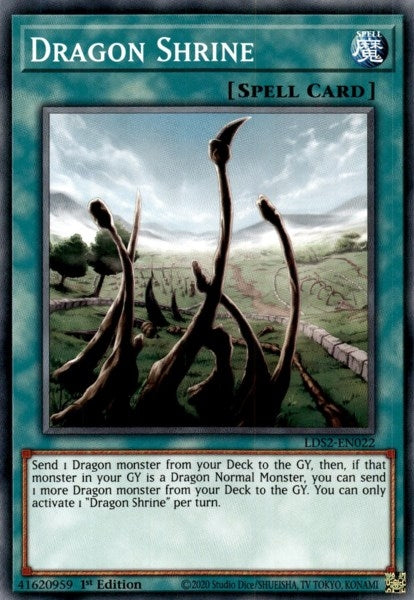 Dragon Shrine (2022) (LDS2) - YuGiOh Single