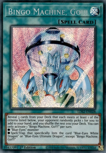 Bingo Machine Go!!! (2028) (LDS2) - YuGiOh Single