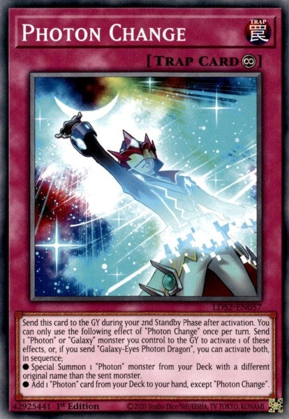 Photon Change (2057) (LDS2) - YuGiOh Single