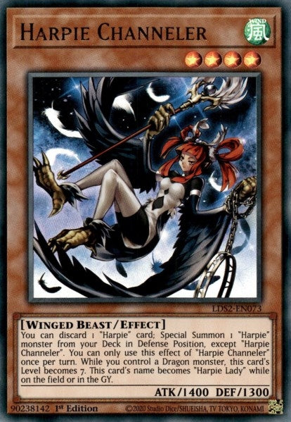 Harpie Channeler (2073) (LDS2) - YuGiOh Single
