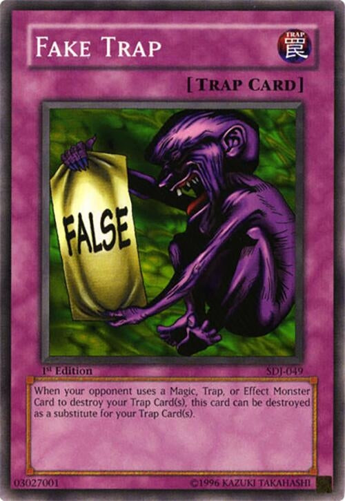 Fake Trap (49) - YuGiOh Single
