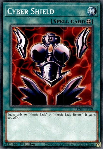 Cyber Shield (2079) (LDS2) - YuGiOh Single