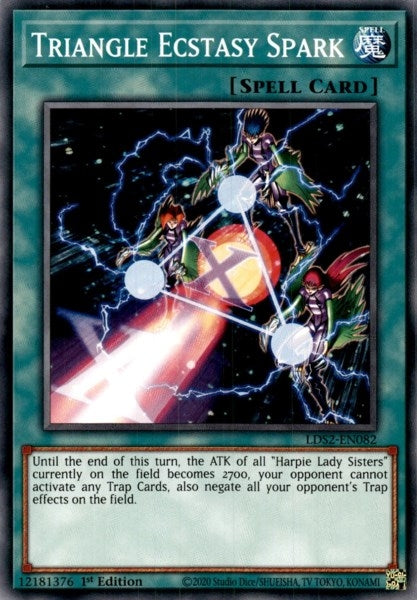 Triangle Ecstasy Spark (2082) (LDS2) - YuGiOh Single
