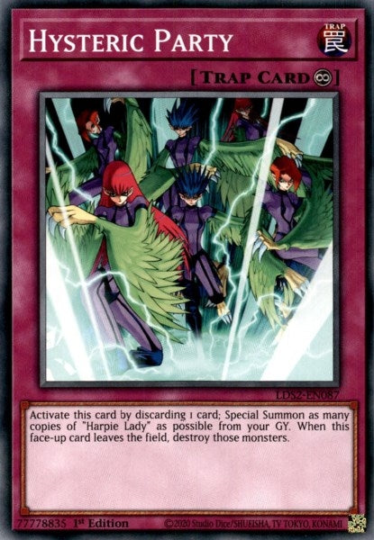 Hysteric Party (2087) (LDS2) - YuGiOh Single