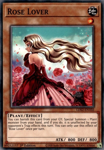 Rose Lover (2102) (LDS2) - YuGiOh Single