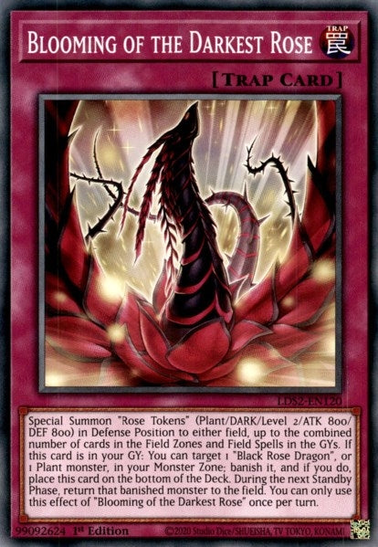 Blooming of the Darkest Rose (2120) (LDS2) - YuGiOh Single