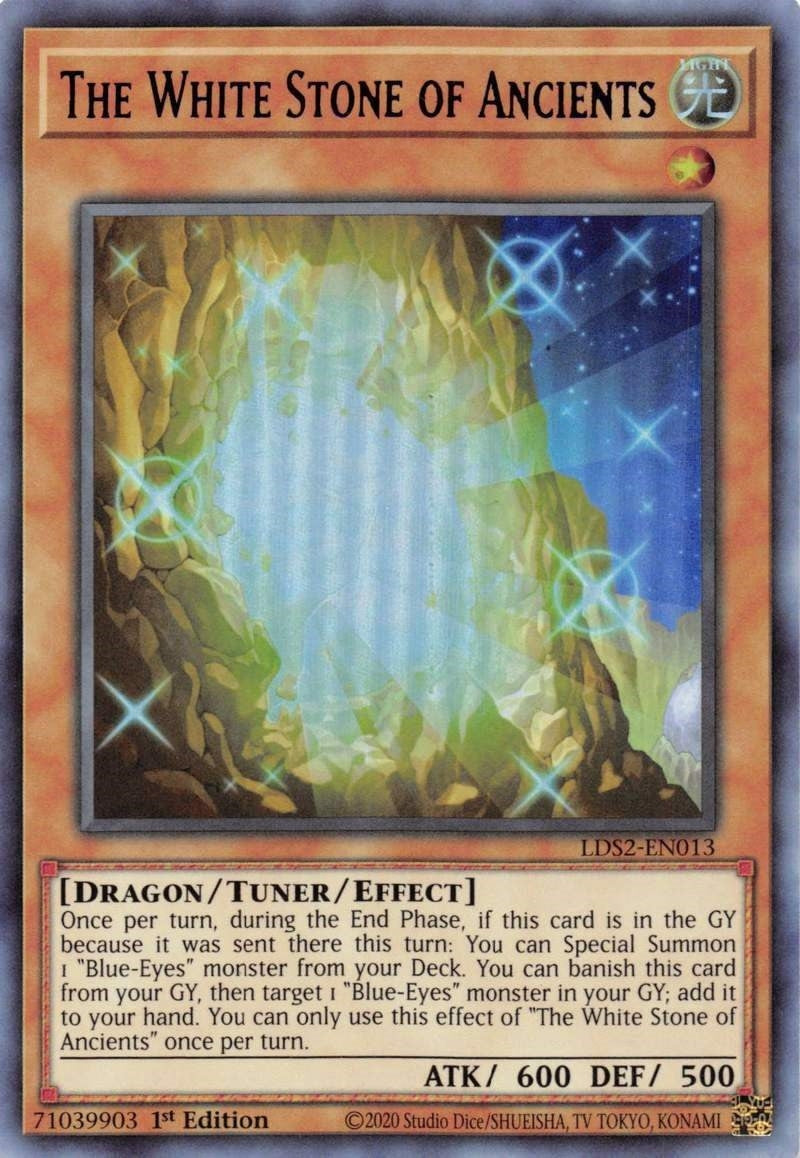 The White Stone of Ancients (Purple) (2013) (LDS2) - YuGiOh Single