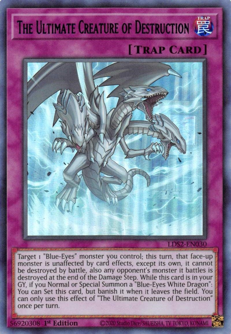 The Ultimate Creature of Destruction (Blue) (2030) (LDS2) - YuGiOh Single
