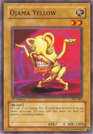 Ojama Yellow (1) - YuGiOh Single