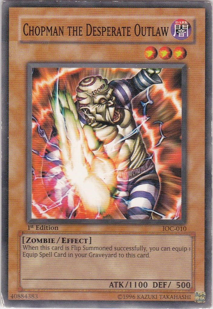 Chopman the Desperate Outlaw (10) - YuGiOh Single