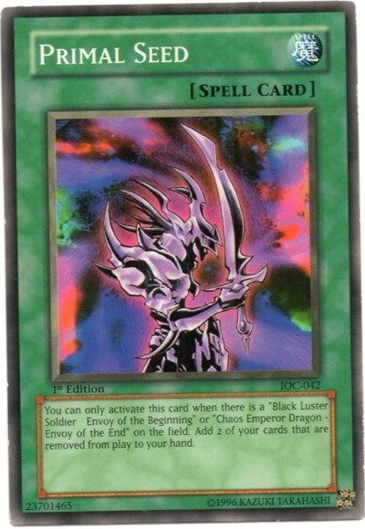 Primal Seed (42) - YuGiOh Single