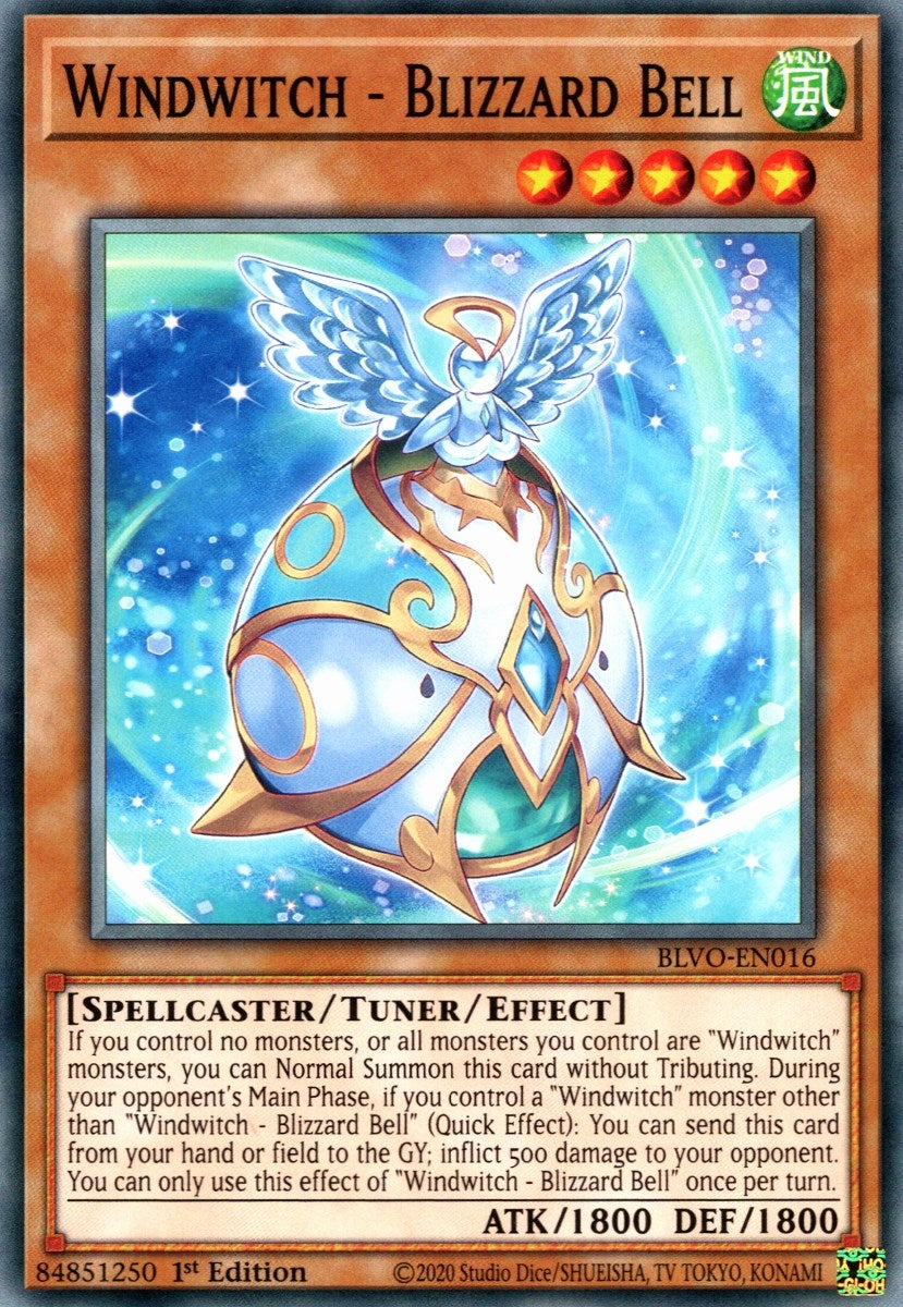 Windwitch - Blizzard Bell (16) (BLVO) - YuGiOh Single