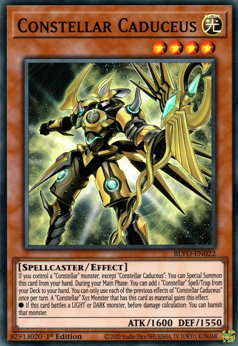 Constellar Caduceus (22) (BLVO) - YuGiOh Single