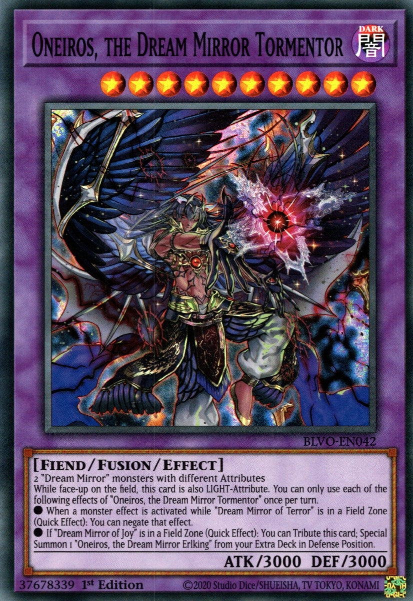 Oneiros the Dream Mirror Tormentor (42) (BLVO) - YuGiOh Single