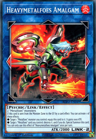 Heavymetalfoes Amalgam (49) (BLVO) - YuGiOh Single