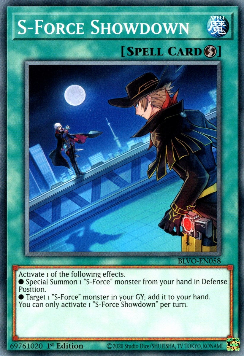 S-Force Showdown (58) (BLVO) - YuGiOh Single