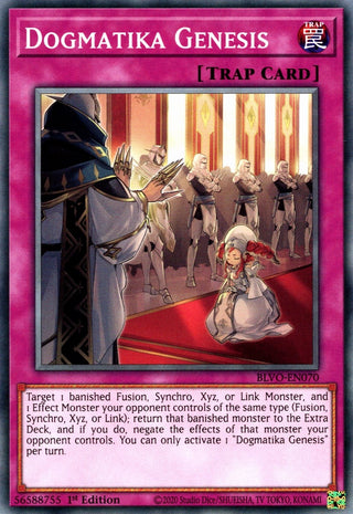 Dogmatika Genesis (70) (BLVO) - YuGiOh Single