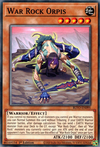 War Rock Orpis (95) (BLVO) - YuGiOh Single