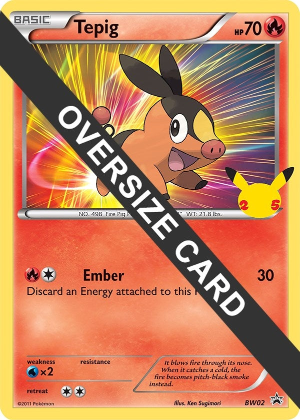 Image for Tepig (BW02) (First Partner Pack) - Pokemon