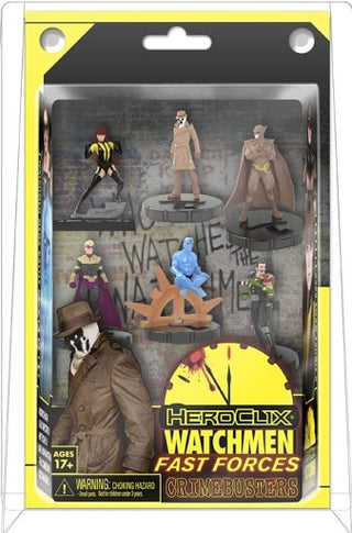 Watchmen Fast Forces Crimebusters Pack - Heroclix Sealed