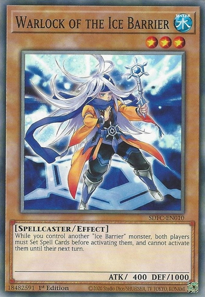 Warlock of the Ice Barrier (10) (SDFC) - YuGiOh Single