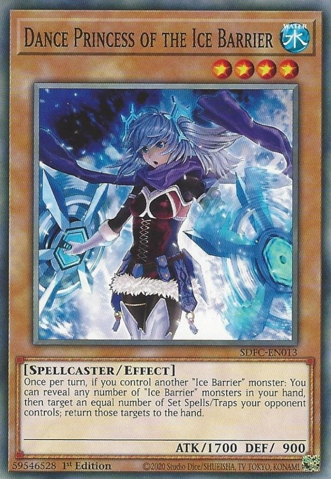 Dance Princess of the Ice Barrier (13) (SDFC) - YuGiOh Single