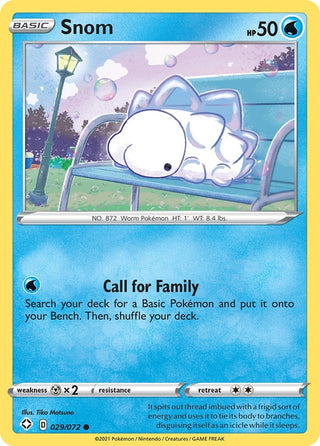 Image for Snom (029/072) (Shining Fates) - Pokemon