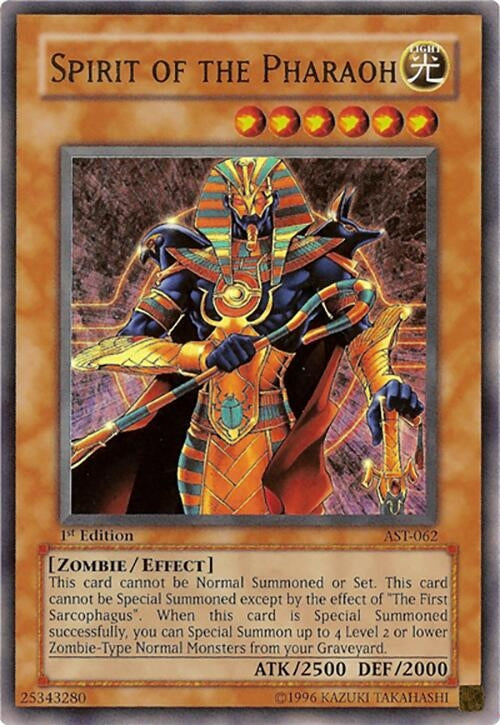 Spirit of the Pharaoh (62) - YuGiOh Single