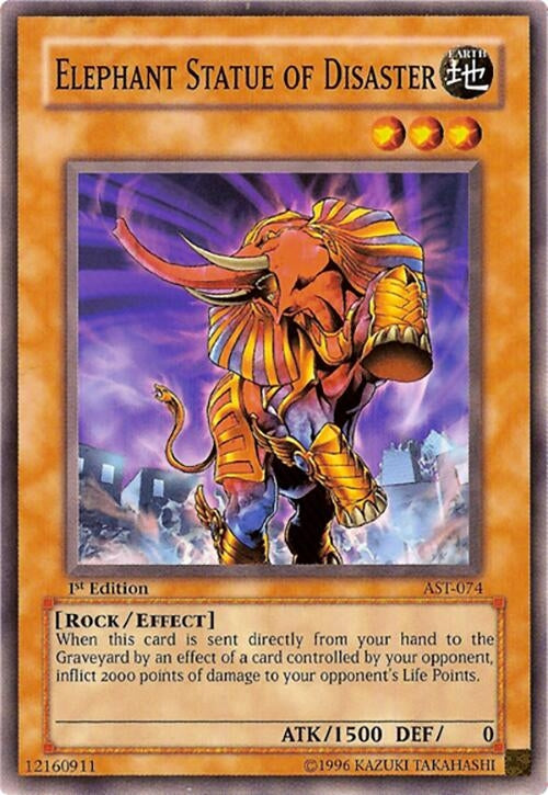 Elephant Statue of Disaster (74) - YuGiOh Single
