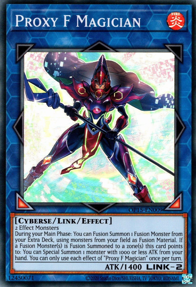Proxy F Magician (15009) (OP15) - YuGiOh Single