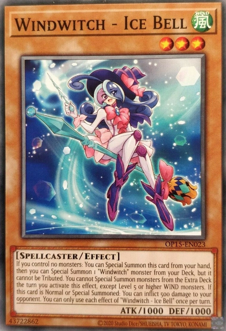 Windwitch - Ice Bell (15023) (OP15) - YuGiOh Single