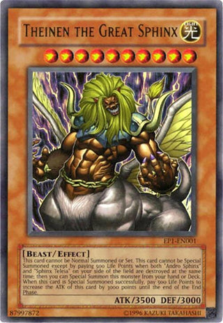 Theinen the Great Sphinx (1001) - YuGiOh Single