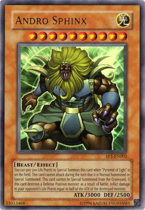 Andro Sphinx (1002) - YuGiOh Single