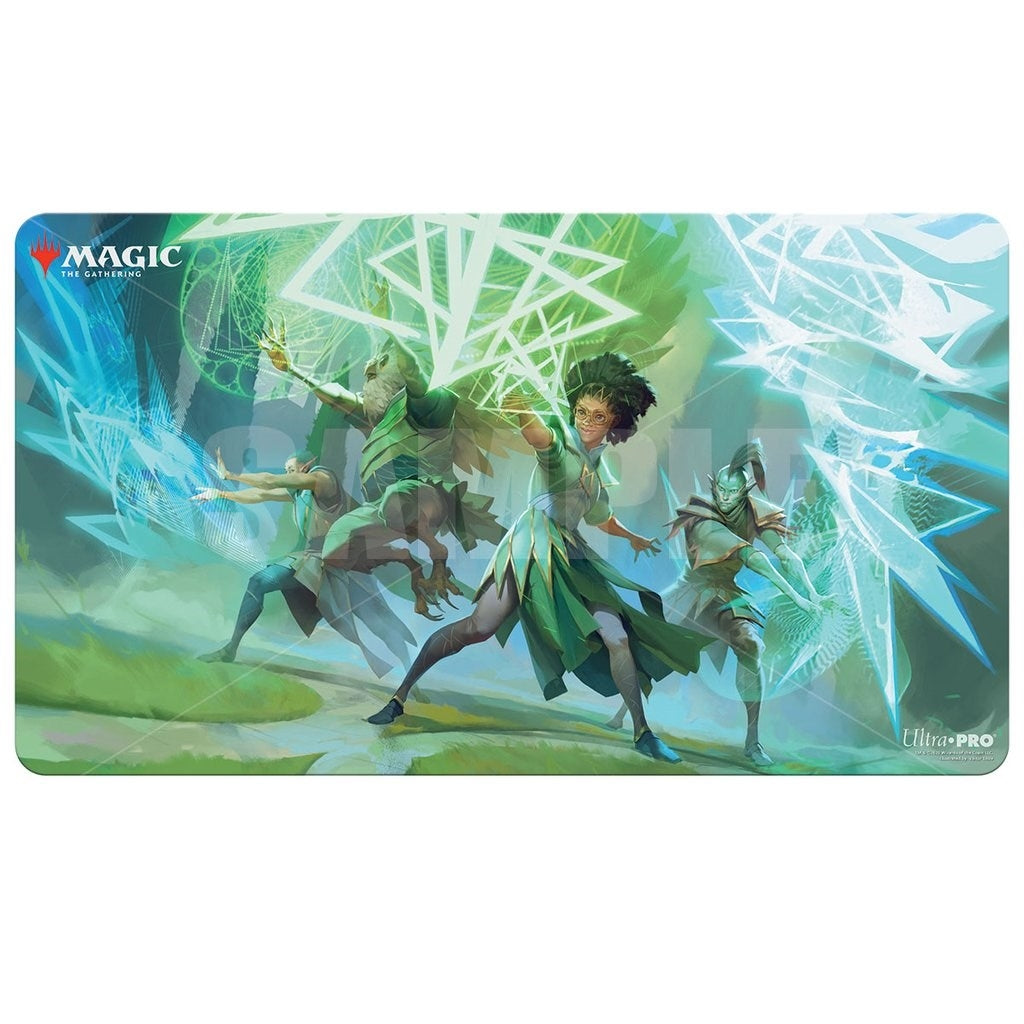 Strixhaven: School of Mages Quandrix Command Playmat for Magic: The Gathering - Playmats Sealed