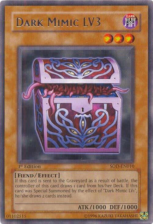 Dark Mimic LV3 (10) - YuGiOh Single