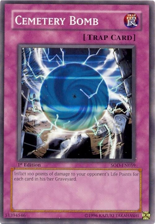 Cemetery Bomb (59) - YuGiOh Single