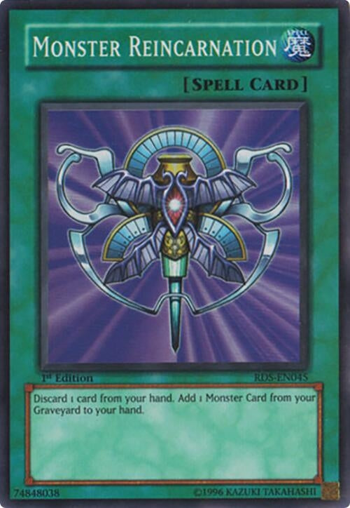 Monster Reincarnation (45) - YuGiOh Single