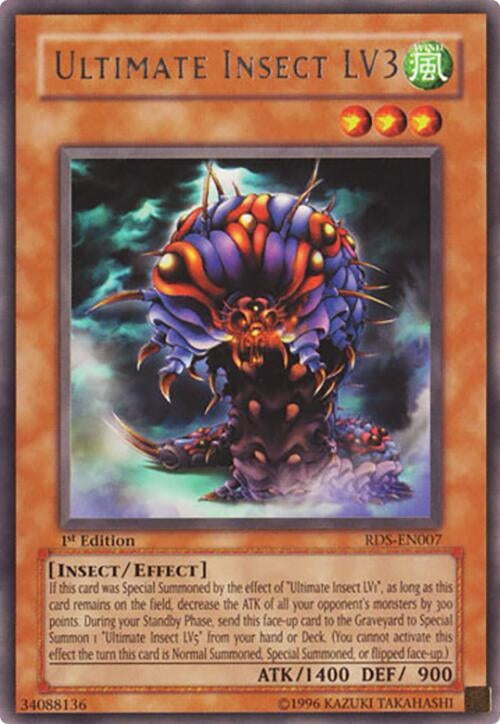 Ultimate Insect LV3 (7) - YuGiOh Single