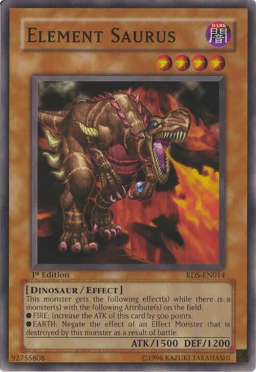 Element Saurus (14) - YuGiOh Single