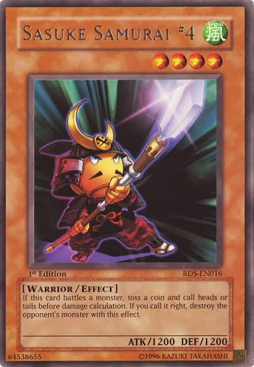 Sasuke Samurai #4 (16) - YuGiOh Single