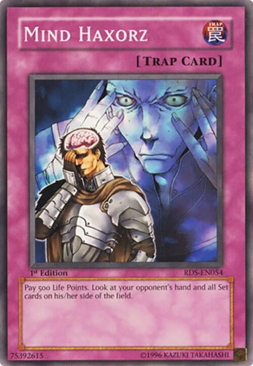Mind Haxorz (54) - YuGiOh Single