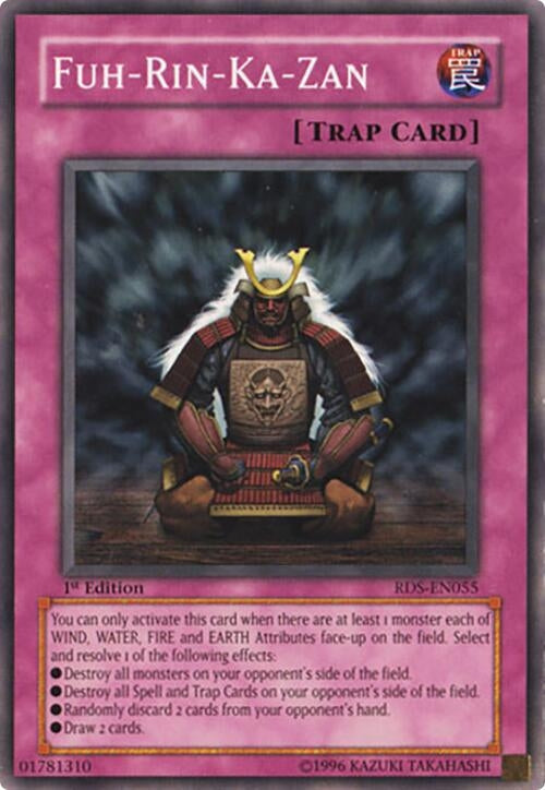 Fuh-Rin-Ka-Zan (55) - YuGiOh Single