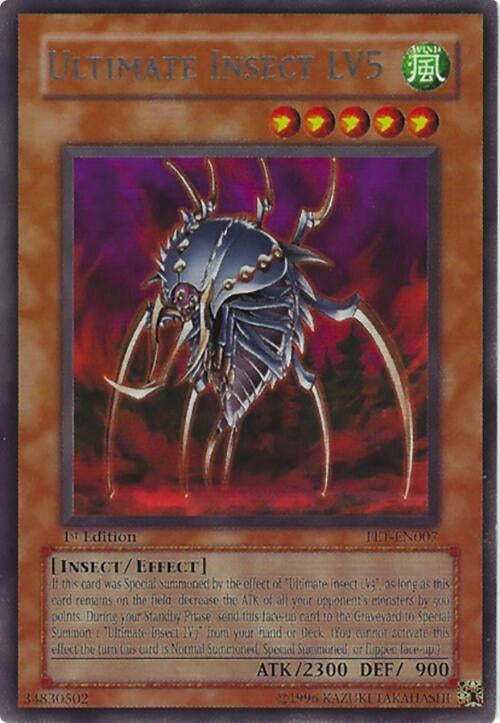 Ultimate Insect LV5 (7) - YuGiOh Single
